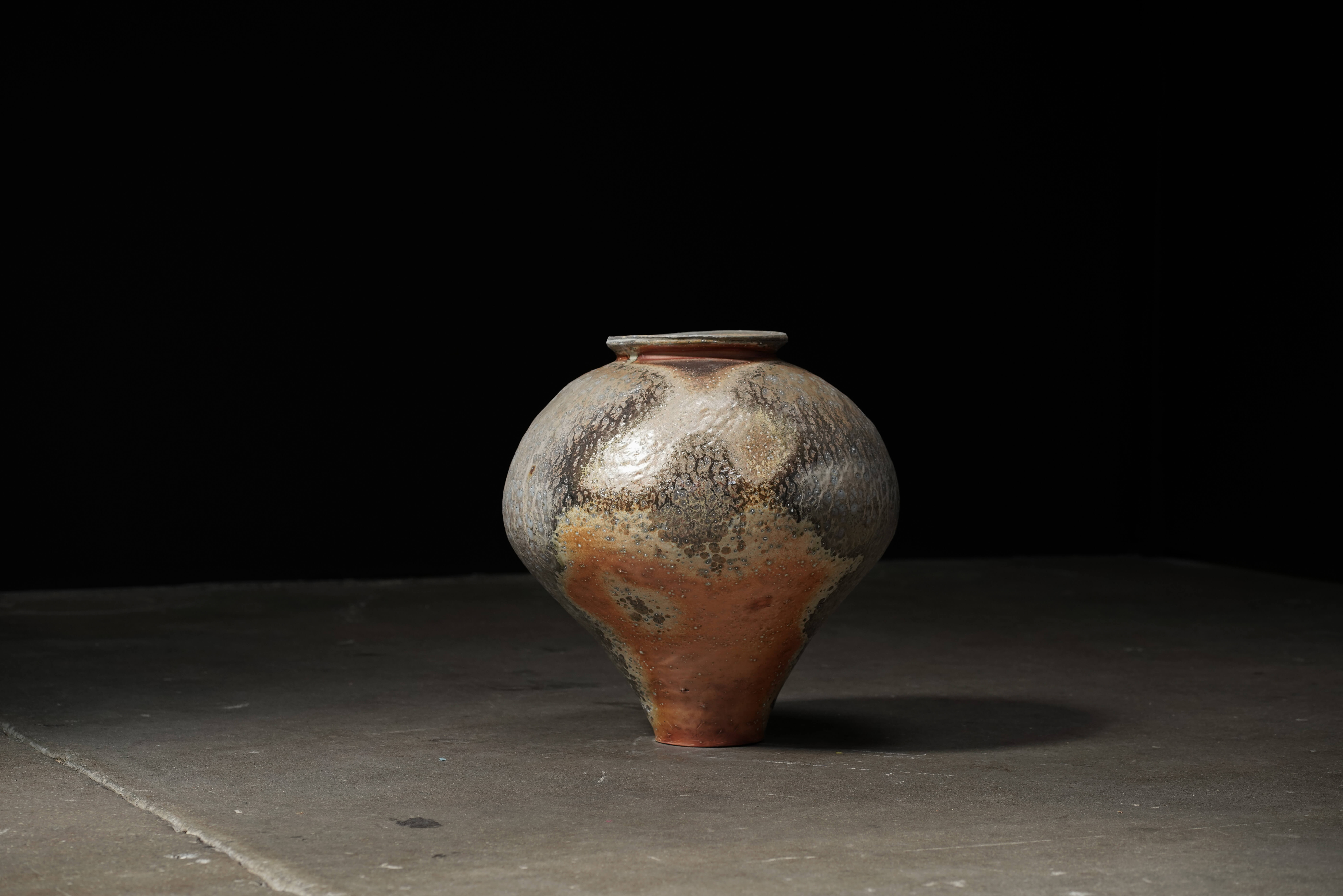 Fired Porcelain Vessel, Canyon