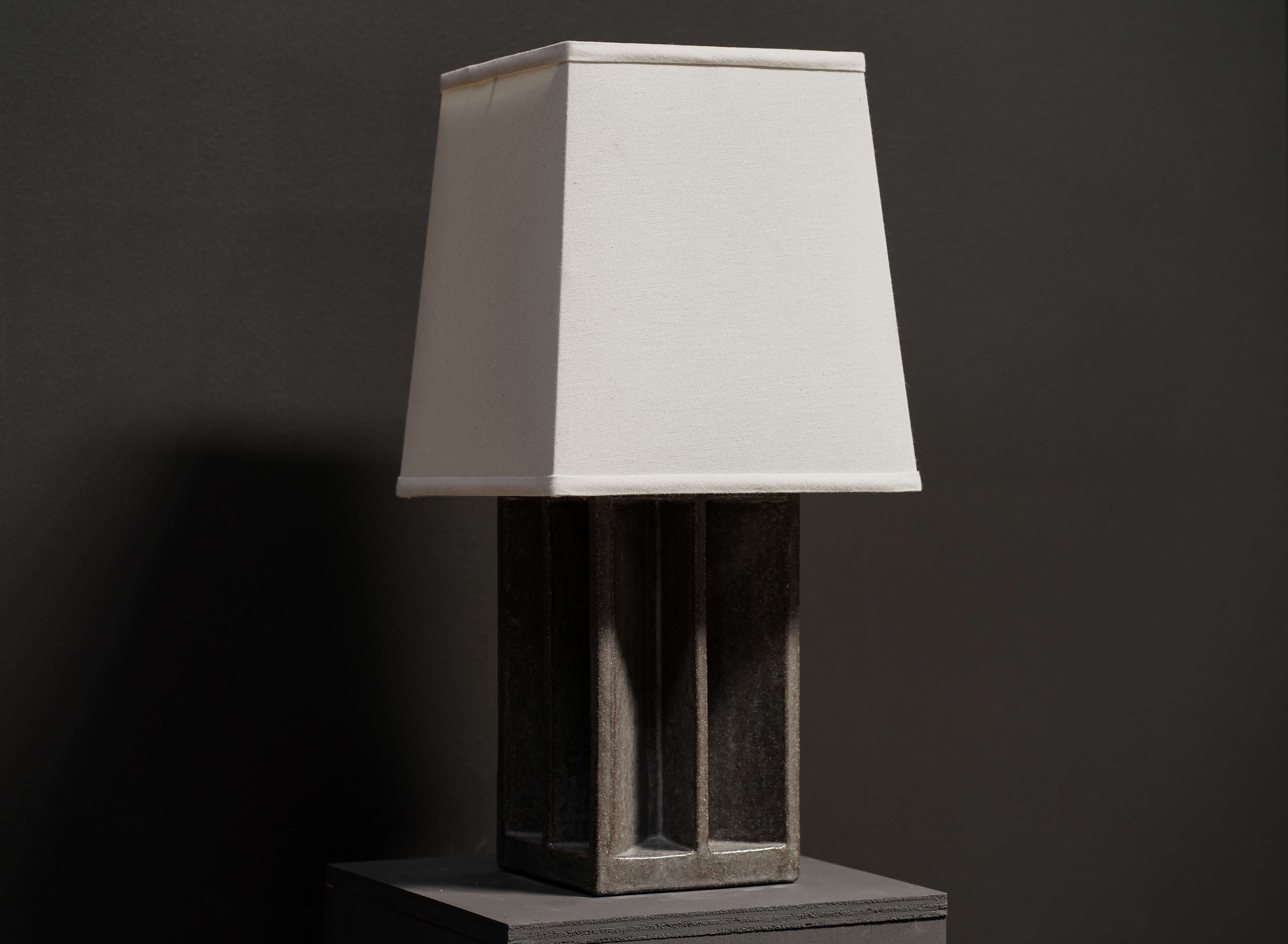 Sculptural Lamp, Smoke