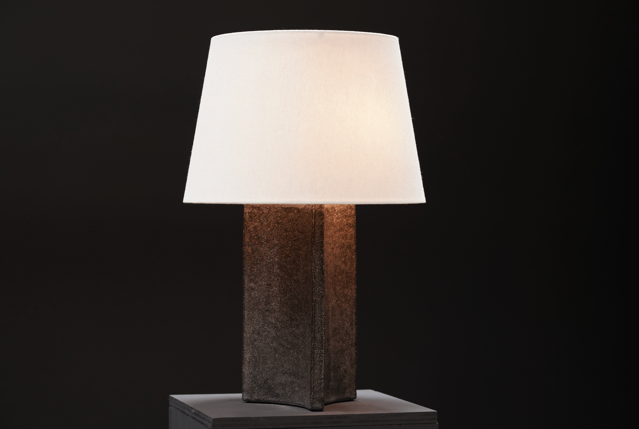 Tri Lamp, Smoke Glaze