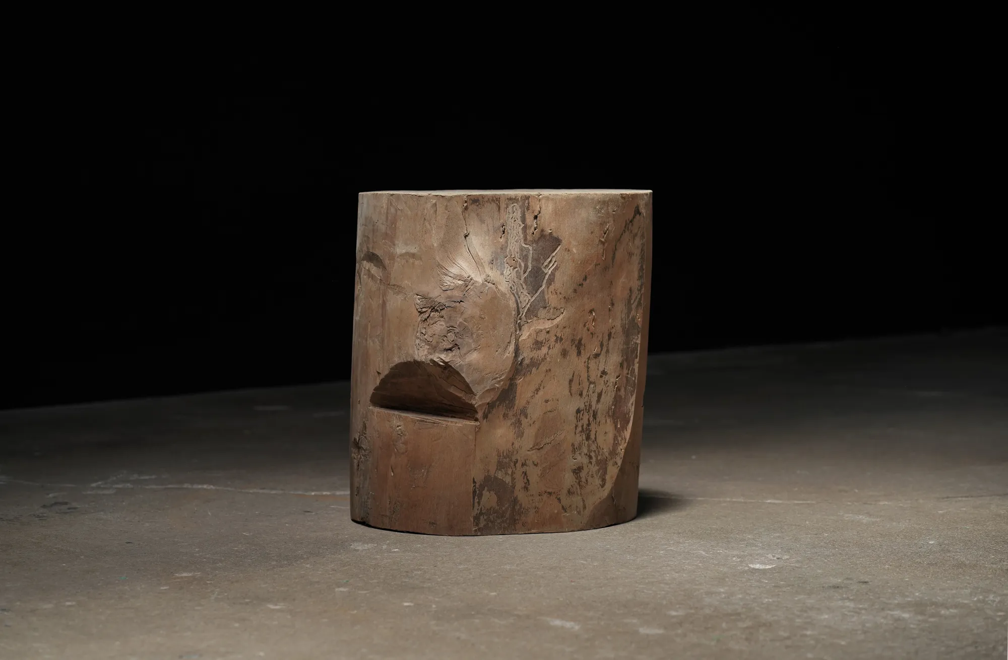 Tall Stump Side Table