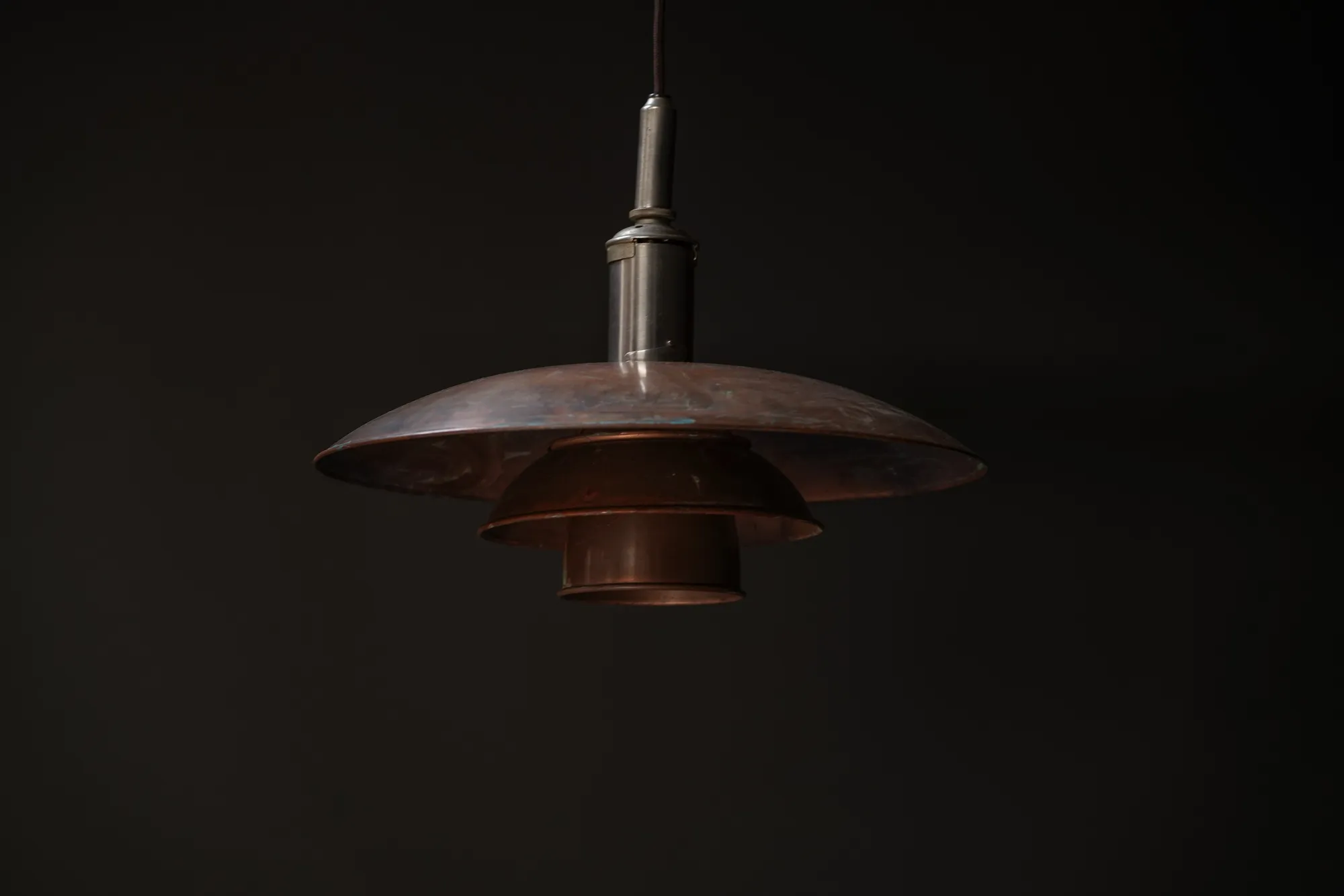 Poul Henningsen Copper Pendant 4/3