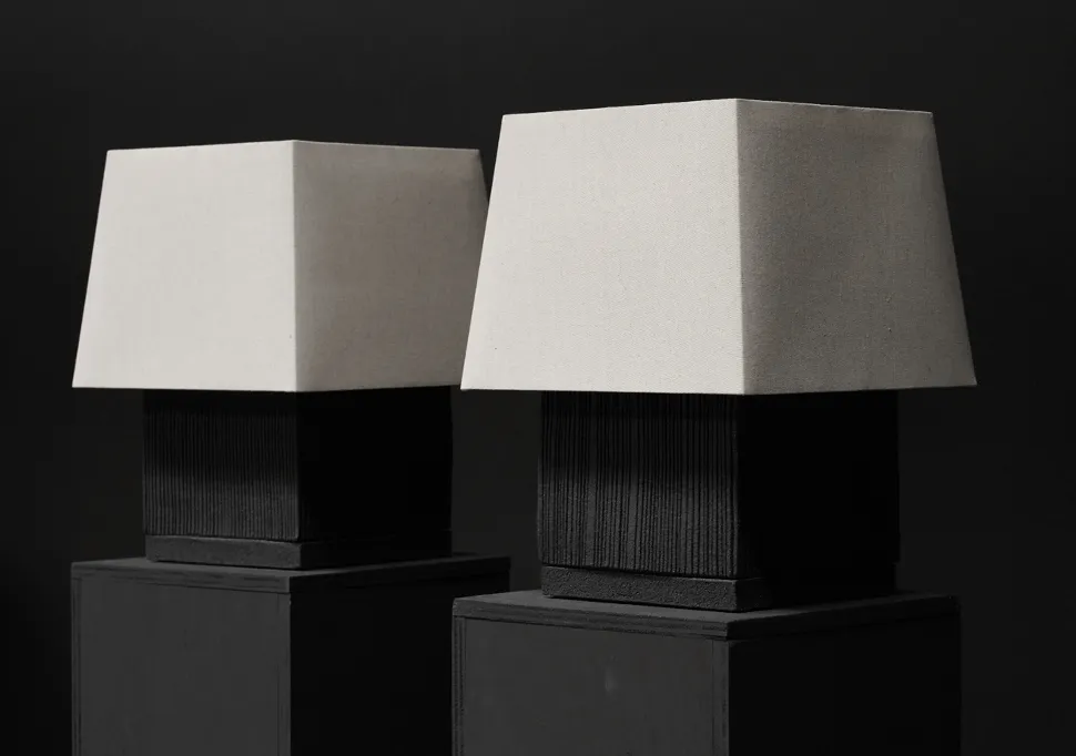 Raw Square Lamp