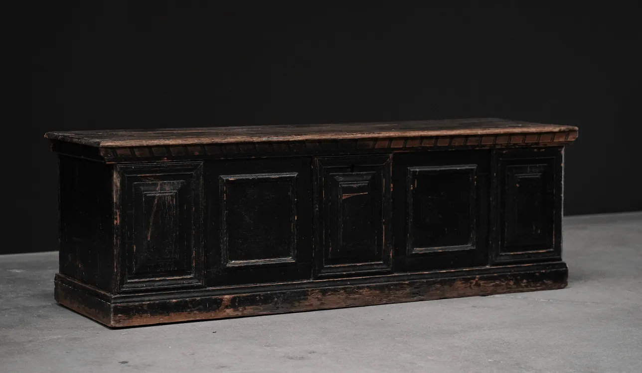 Italian Black Trunk 