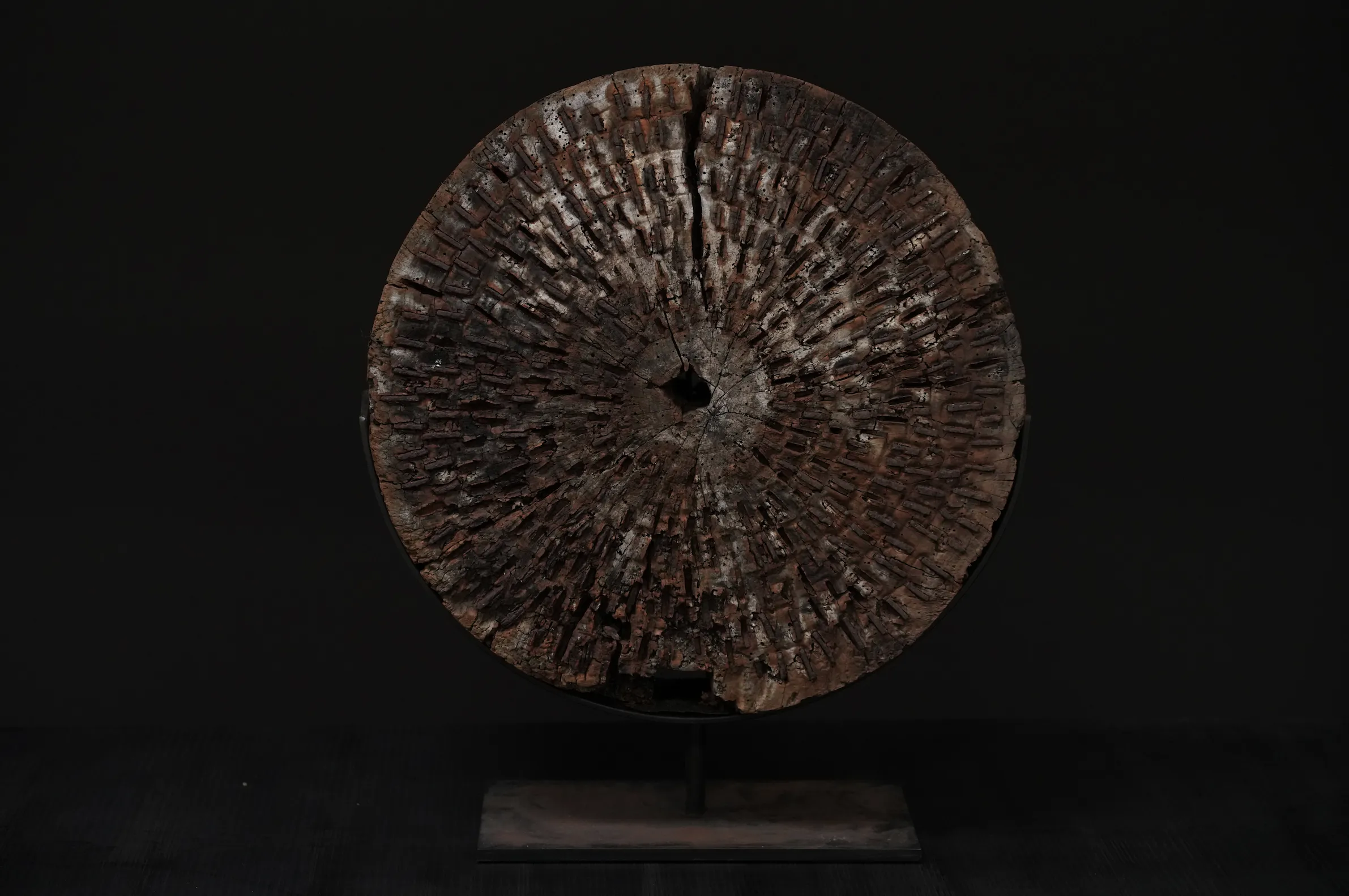 French Cheese Wheel, on Stand