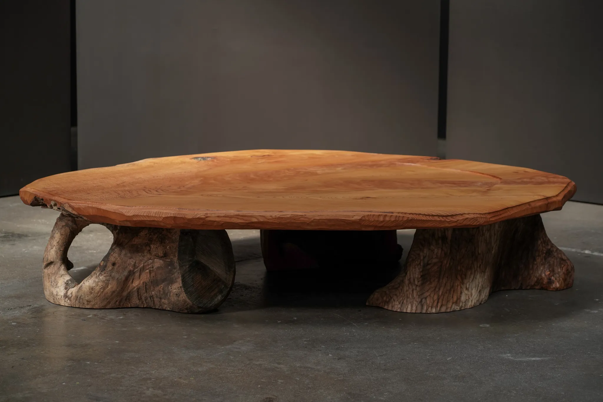 Natural Ripple Coffee Table 
