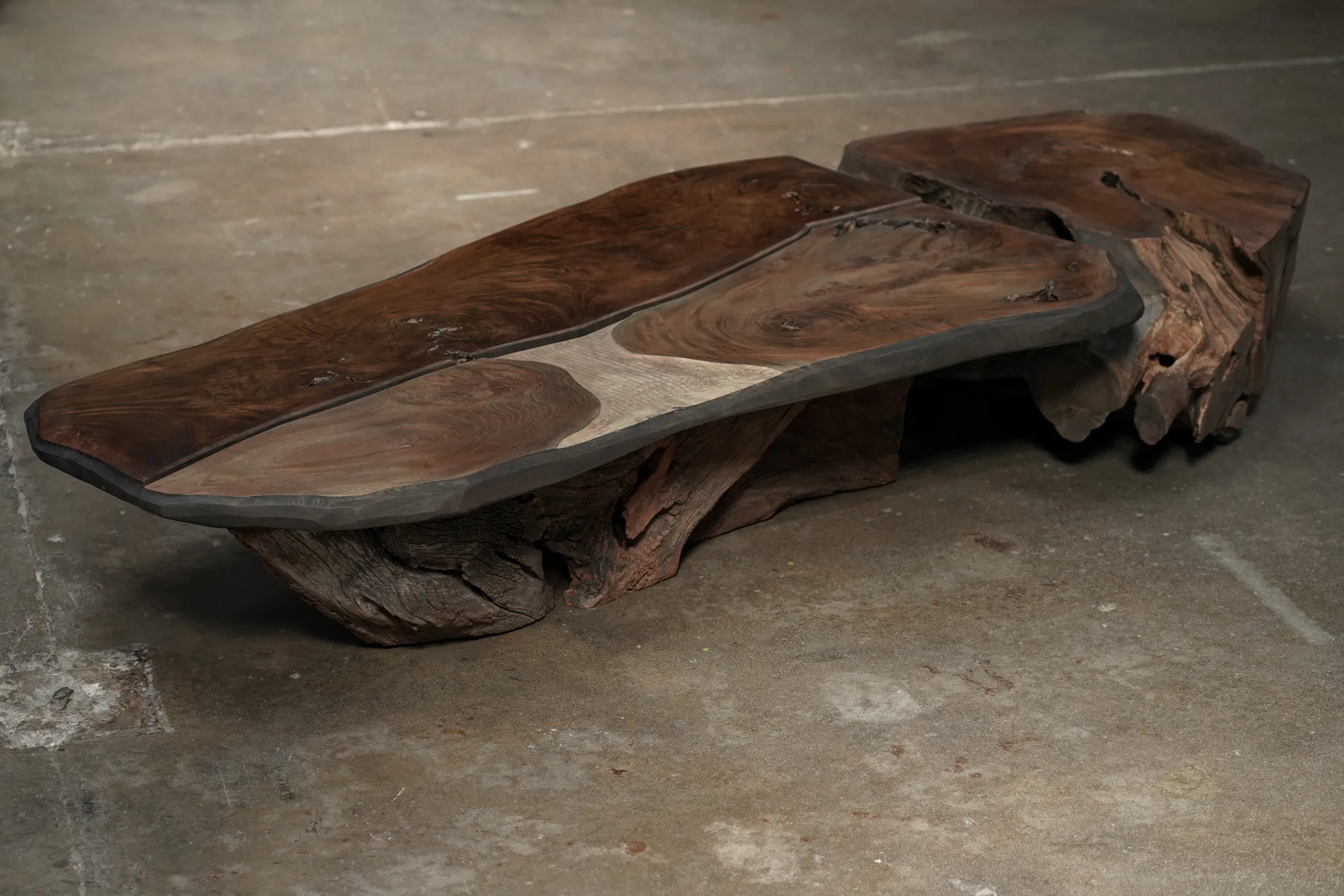 Layered Combo Coffee Table - Natural