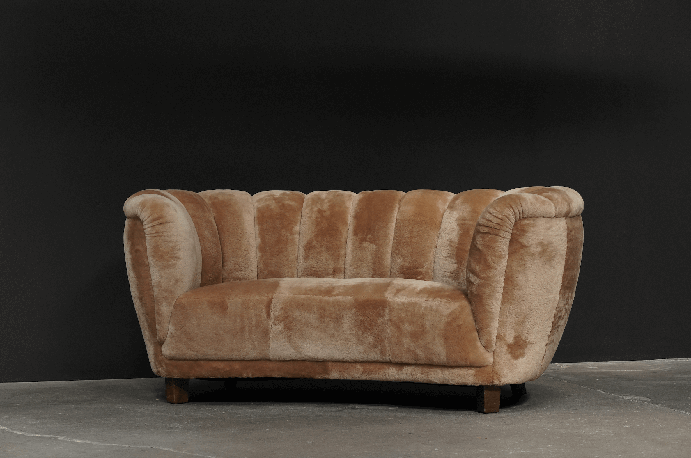 Luminous Shearling Sofa