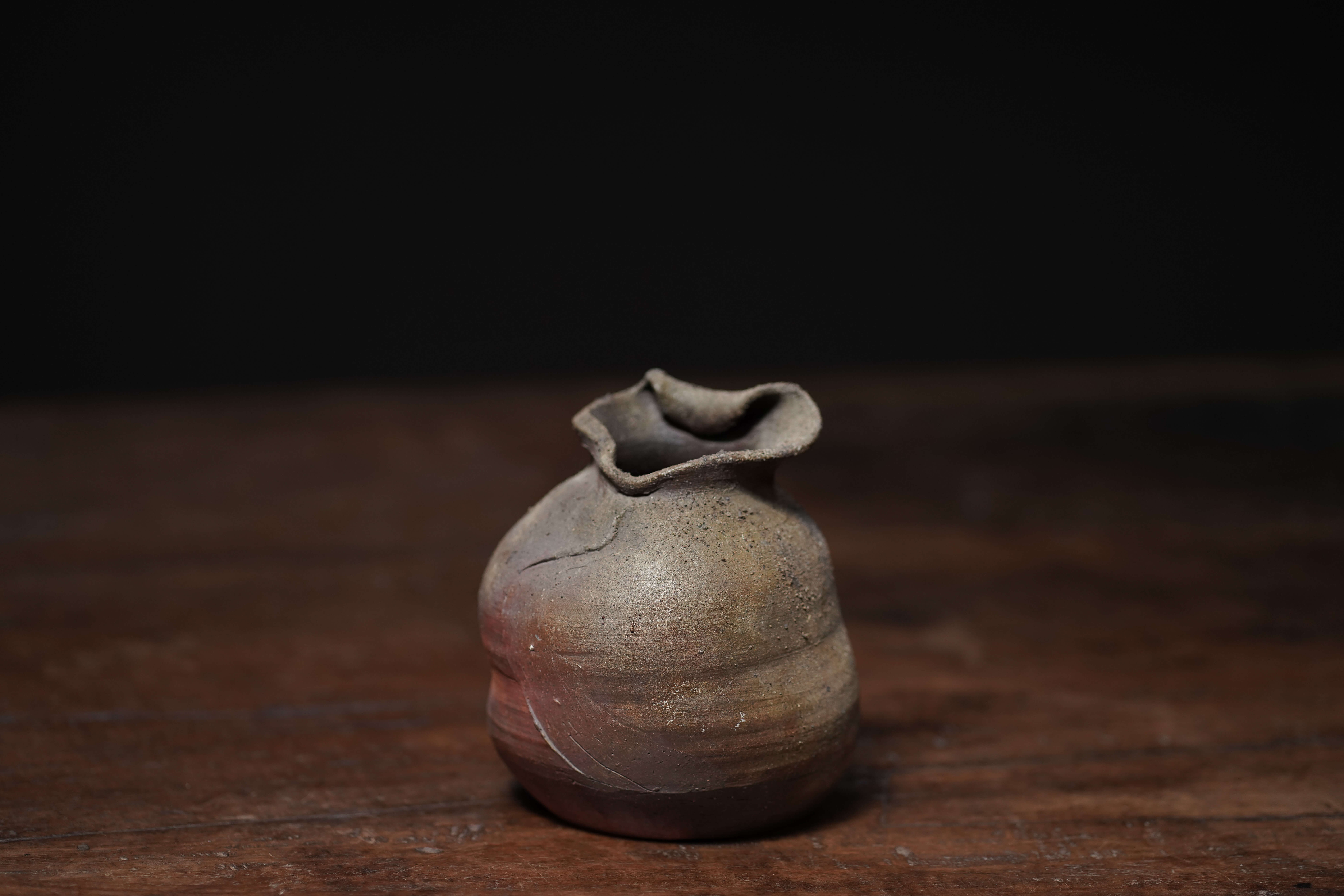 Small Folded Ceramic Vessel