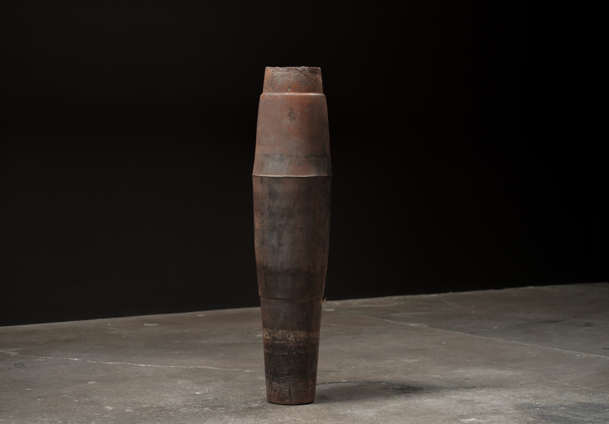 Tall Iron Vase