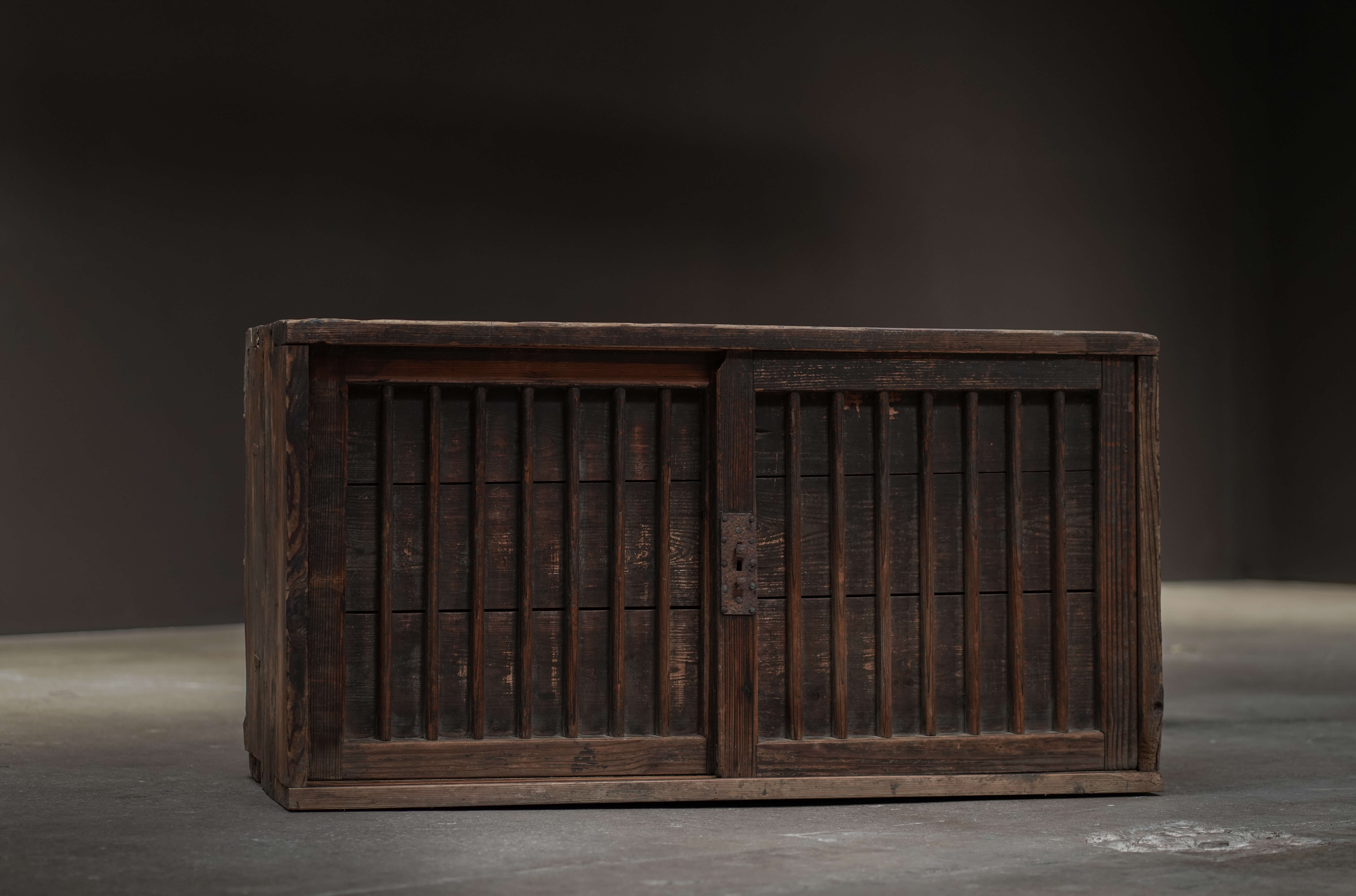 Small Tansu with Metal Detail     
