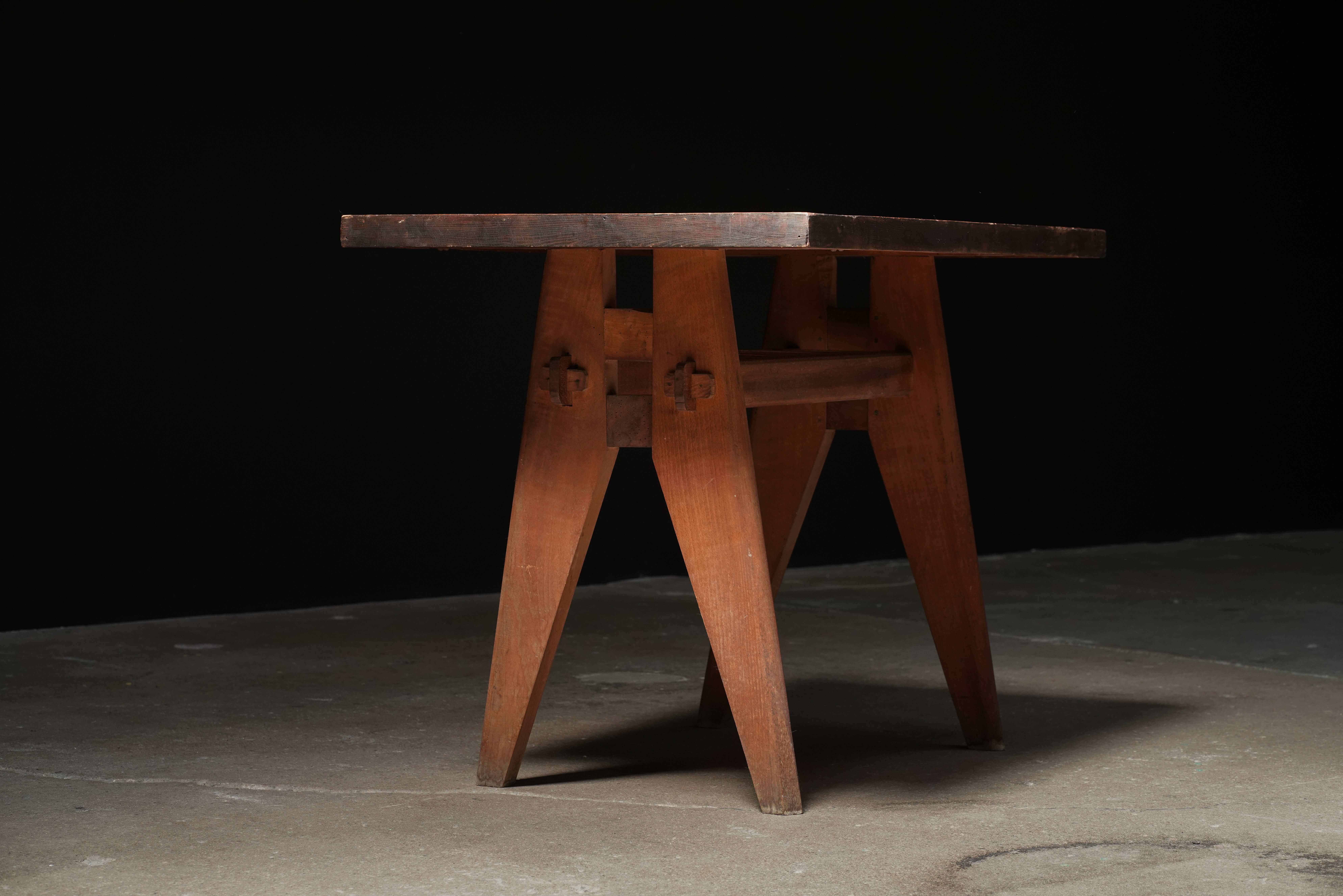 Compass Leg Side Table, France