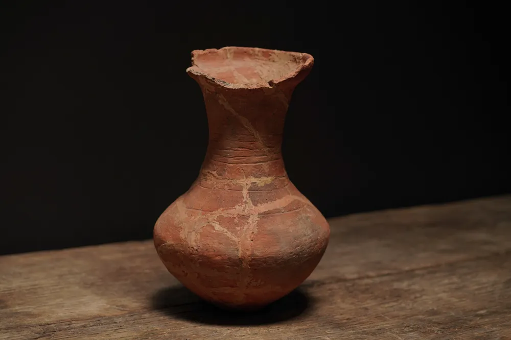 Fragmented Terracotta Vase, Japan