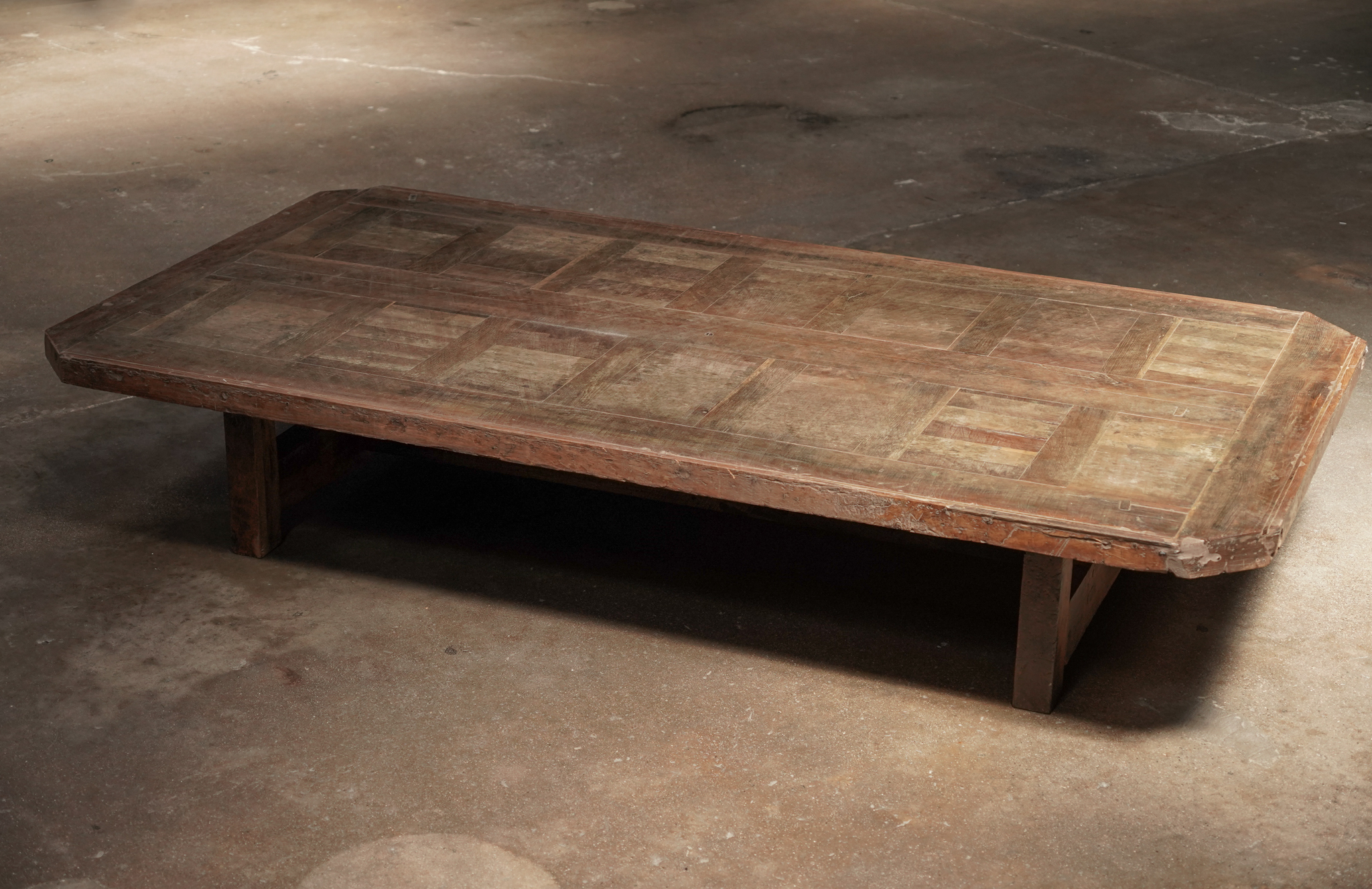 Wood Inlay Coffee Table