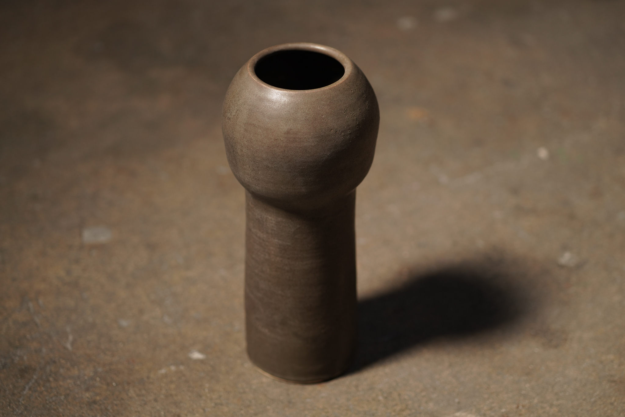 Ceramic Vase, Moss - Tall