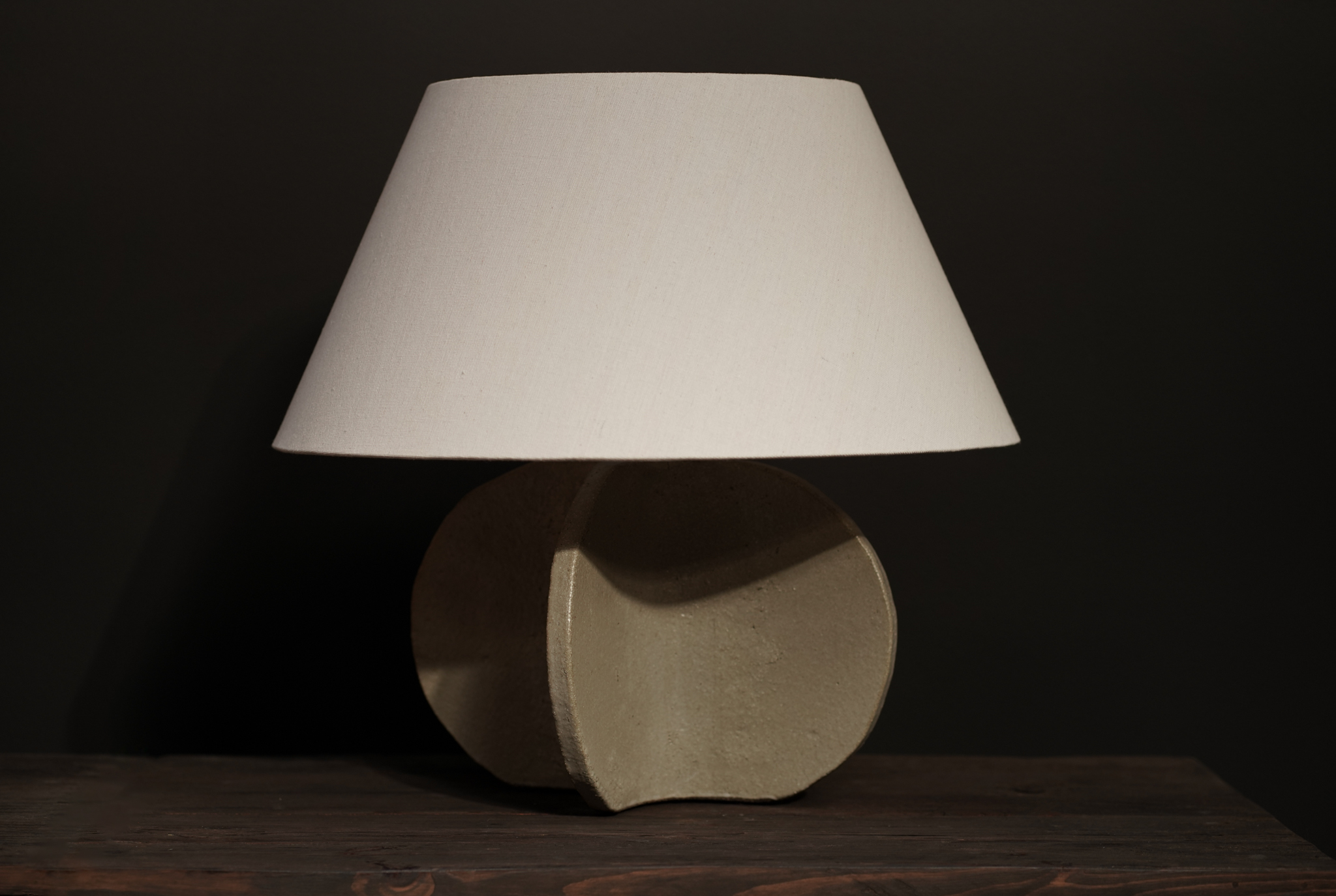 Round X Lamp , Lichen	