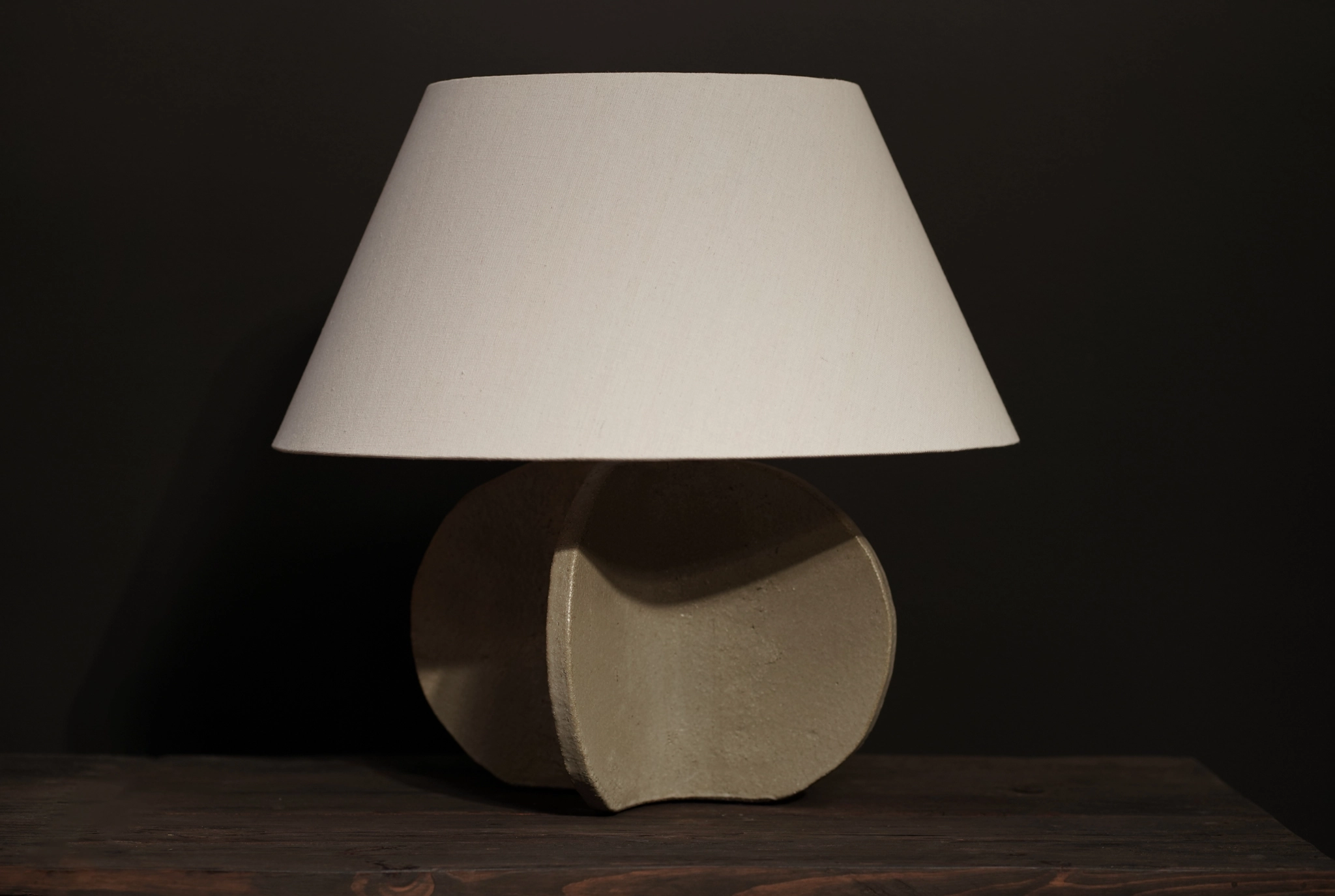 Round X Lamp , Lichen	