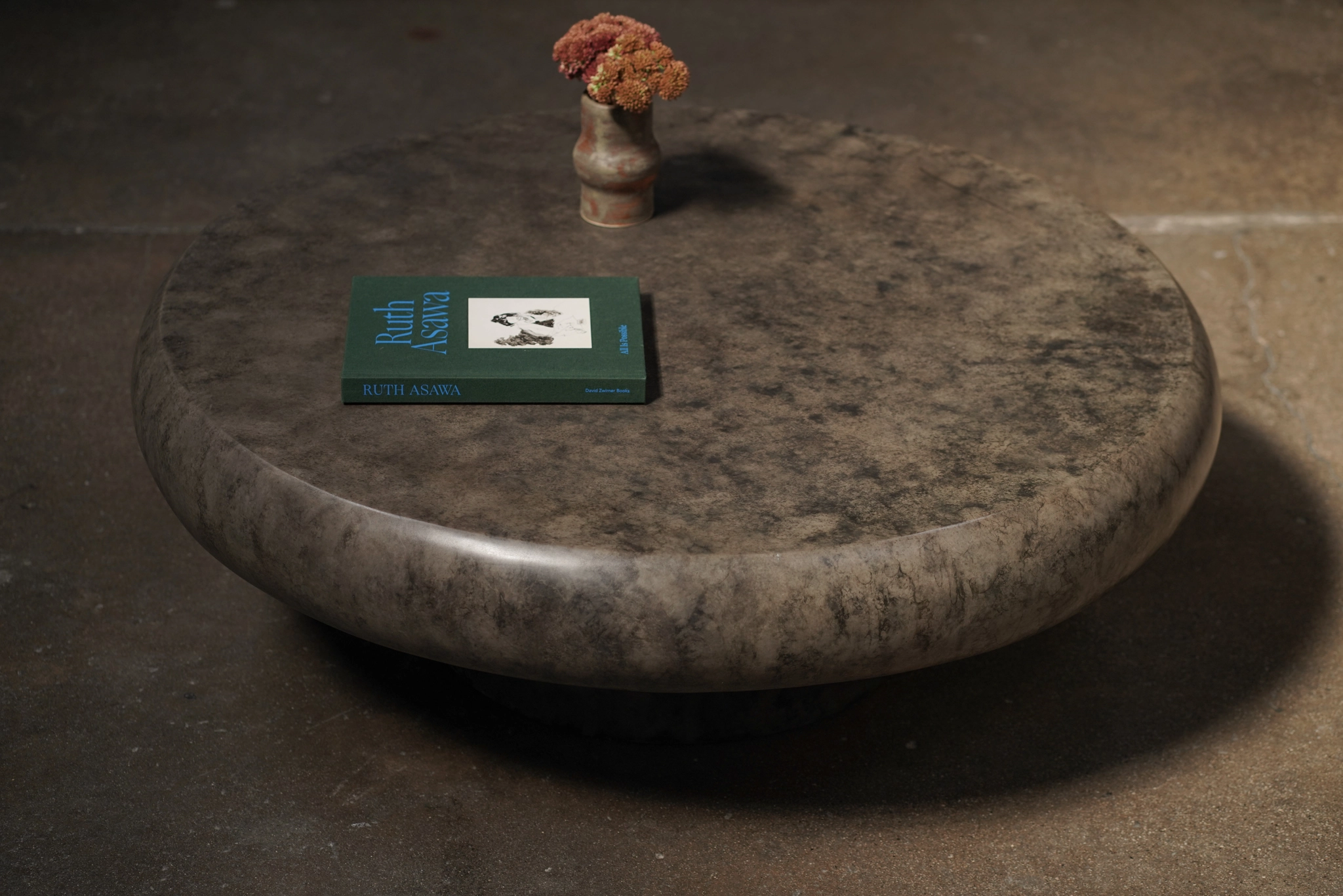 Bronze Round Coffee Table, by Studio Vushyan 
