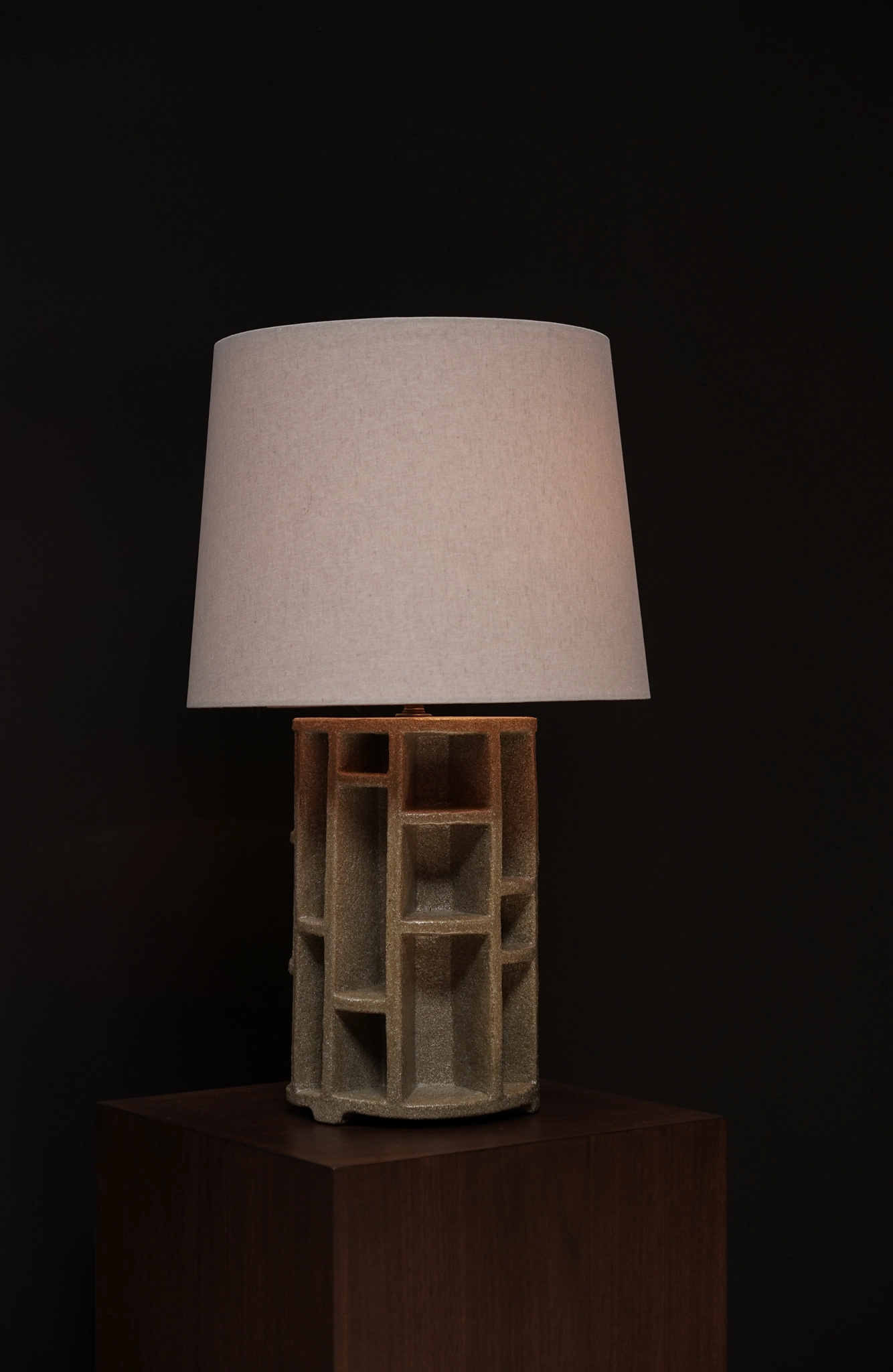 Sculptural Lamp, Lichen