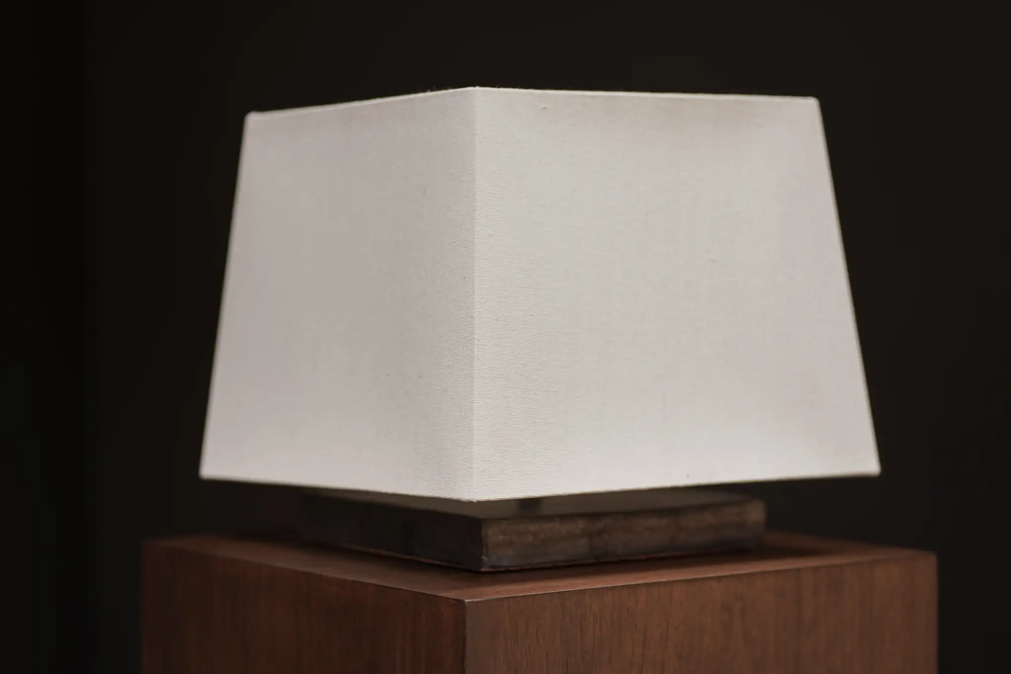 Small Slab Ceramic Lamp, Emerald 	   